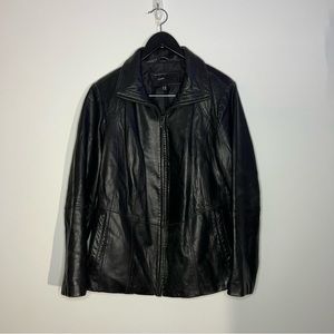 Avanti Black Genuine Leather Jacket